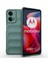 Motorola Moto G24 4G/E14 4g Kılıf Düşmeye Karşı Yumuşak Tpu Sağlam Telefon Arka Kapağı-Yeşil (Yurt Dışından) 1