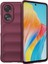 Oppo A58 4g Tpu Kılıf Düşmeye Dayanıklı Cep Telefonu Arka Kapağı-Şarap Kırmızısı (Yurt Dışından) 1