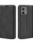 Motorola Moto G84 5g Telefon Kılıfı Manyetik Kapatma Pu Deri Stand Telefon Kılıfı-Siyah (Yurt Dışından) 1