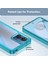 Motorola Moto G14 4g Tpu+Akrilik Cep Telefonu Kılıfı Düşmeye Dayanıklı Arka Kapak-Şeffaf Mavi (Yurt Dışından) 2