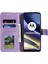 Motorola Moto G51 5g Için Mandala Çiçek Baskılı Telefon Kılıfı, Pu Deri Darbeye Dayanıklı Cüzdan Kılıf Standı Kabuk Bilek Kayışı Ile-Mor (Yurt Dışından) 4