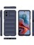 Motorola Moto G45 5G/G34 5g Telefon Kılıfı Tpu Düşme Koruması Sağlam Tasarım Kabuk-Koyu Mavi (Yurt Dışından) 3