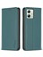 Bınfen Color BF18 Motorola Moto G54 5g Deri Kapak Kart Tutucu Stand Telefon Kılıfı-Yeşil (Yurt Dışından) 1