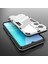 Oppo A57 4G/A57S 4g Combo Pc+Tpu Arka Kılıf Eller Serbest Destekli Şok Emici Kılıf-Beyaz (Yurt Dışından) 4