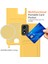 Motorola Moto G24 4G/G04S 4G/G04 4G/E14 4g Sıvı Silikon Kart Tutucu Arka Kapak ve Kordon-Sarı Telefon Kılıfı (Yurt Dışından) 4