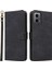Motorola Moto G45 5G/G34 5g Manyetik Telefon Kılıfı Rfıd Engelleme Deri Kılıf-Siyah (Yurt Dışından) 1