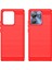 Motorola Edge (2023)/EDGE 40 5g Kılıf Tpu Karbon Fiber Dokulu Kabuk Ince Uyumlu Cep Telefonu Kılıfı-Kırmızı (Yurt Dışından) 3