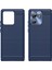 Motorola Edge (2023)/EDGE 40 5g Kılıf Tpu Karbon Fiber Dokulu Kabuk Ince Uyumlu Cep Telefonu Kılıfı-Mavi (Yurt Dışından) 3