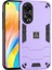 Oppo A78 4g Kılıf Koruyucu Pc+Tpu Çift Katmanlı Hibrit Telefon Kılıfı-Mor (Yurt Dışından) 1