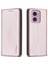 Bınfen Color BF18 Motorola Moto G45 5G/G34 5g Kılıf Kart Tutucu Deri Telefon Kılıfı-Gül Altını (Yurt Dışından) 1