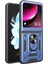 Motorola Razr 40 Ultra 5g Kılıf Pc+Tpu Telefon Kılıfı Kickstand Telefon Kabuğu-Mavi (Yurt Dışından) 1