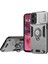 Motorola Moto G05 4g Kılıf Sürgülü Camshield Kickstand Pc+Tpu Telefon Kılıfı-Gri (Yurt Dışından) 1