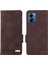 Motorola Moto G14 4g Stand Telefon Kılıfı Çizilmez Pu Deri Donanım Dekor Cüzdan Koruyucu Kılıf-Kahve (Yurt Dışından) 1