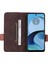 Motorola Moto G14 4g Stand Telefon Kılıfı Çizilmez Pu Deri Donanım Dekor Cüzdan Koruyucu Kılıf-Kahve (Yurt Dışından) 2