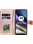 Motorola Moto G51 5g Için Mandala Çiçek Baskılı Telefon Kılıfı, Pu Deri Darbeye Dayanıklı Cüzdan Kılıf Standı Kabuk Bilek Kayışı Ile-Gül Altını (Yurt Dışından) 4