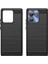 Motorola Edge 40 5g Fırçalanmış Telefon Kılıfı Karbon Fiber Doku Tpu Kapak-Siyah (Yurt Dışından) 4