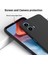 Motorola Moto G45 5g Kılıf Sıvı Silikon Çizilmez Telefon Kılıfı El Kayışı Ile-Siyah (Yurt Dışından) 4