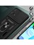 Motorola Moto G53 5g Için Kickstand Pc+Tpu Telefon Kılıfı, Kayar Itmeli Çekmeli Kamera Lens Koruma Kabuğu Telefon Kılıfı-Siyah (Yurt Dışından) 5