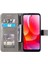 Mandala Çiçek Baskılı Pu Deri Stand Cüzdan Telefon Kılıfı Koruyucu Kılıf Motorola Moto G Power (2022)-GRI (Yurt Dışından) 4