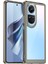 Oppo RENO10 Pro 5G(GLOBAL)/RENO10 5g(Global)Tpu+Akrilik Hibrit Kılıf Düşmeye Dayanıklı Cep Telefonu Arka Koruyucu Kapak-Şeffaf Gri (Yurt Dışından) 1
