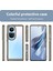 Oppo RENO10 Pro 5G(GLOBAL)/RENO10 5g(Global)Tpu+Akrilik Hibrit Kılıf Düşmeye Dayanıklı Cep Telefonu Arka Koruyucu Kapak-Şeffaf Gri (Yurt Dışından) 2