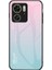Motorola Edge 40 5g Temperli Cam Kılıf Pc+Tpu Degrade Telefon Kılıfı-Degrade Pembe Mavi (Yurt Dışından) 1