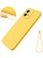 Motorola Moto G84 5g Telefon Kılıfı Çizilmez Telefon Kılıfı Sıvı Silikon Telefon Kabuğu Kayışlı-Sarı (Yurt Dışından) 1