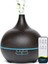 500ML Kumandalı Ahşap Desenli Aroma Difüzör – 7 Renk Led, Rgb Işıklı Hava Nemlendirici 1