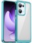 Oppo RENO13 5g(Global)Kılıf Tpu+Akrilik Koruyucu Şeffaf Telefon Kılıfı-Şeffaf Mavi (Yurt Dışından) 1