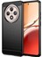 Oppo RENO12 F 4G/RENO12 F 5g Kılıf Karbon Fiber Doku Tpu Fırçalanmış Telefon Kılıfı-Siyah (Yurt Dışından) 1