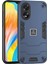 Oppo A38 4G/A18 4g Pc+Tpu Kılıf Çift Katmanlı Tasarım Düşme Korumalı Telefon Kılıfı-Lacivert (Yurt Dışından) 1