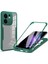 Oppo RENO13 F 5G/RENO13 F 4g Kılıf Akrilik+Tpu Şeffaf Telefon Kılıfı Pet Ekran Filmi-Yeşil (Yurt Dışından) 1