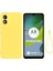 Motorola Moto E13 4g Anti-Toz Telefon Kılıfı Sıvı Silikon Yumuşak Astar Telefon Kılıfı Kılıfı Kayışlı-Sarı (Yurt Dışından) 1