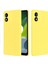 Motorola Moto E13 4g Anti-Toz Telefon Kılıfı Sıvı Silikon Yumuşak Astar Telefon Kılıfı Kılıfı Kayışlı-Sarı (Yurt Dışından) 2