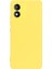 Motorola Moto E13 4g Anti-Toz Telefon Kılıfı Sıvı Silikon Yumuşak Astar Telefon Kılıfı Kılıfı Kayışlı-Sarı (Yurt Dışından) 3