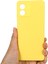 Motorola Moto E13 4g Anti-Toz Telefon Kılıfı Sıvı Silikon Yumuşak Astar Telefon Kılıfı Kılıfı Kayışlı-Sarı (Yurt Dışından) 4
