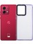 Motorola Moto G84 5g Şeffaf Telefon Kılıfı Pc+Tpu Hibrit Arka Kapak-Şeffaf Mor (Yurt Dışından) 1