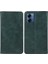 Motorola Moto G14 4g Için Pu Deri Flip Kılıf, Stand Cüzdan Dana Dokusu Manyetik Kapatma Telefon Kılıfı-Yeşil (Yurt Dışından) 1