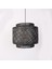 Mylamp Siyah Sitrus 40X37 Cm. Doğal Bambu Avize 1