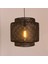 Mylamp Siyah Sitrus 40X37 Cm. Doğal Bambu Avize 2