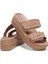 Brooklyn Buckle Lowwdg Kadın Terlik 207431-2Q9 Kahverengi 3