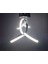 Siyah 3 Renk Plafonyer LED Modern Avize 1