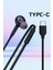 Tak Çalıştır Type-C Iphone 15-16 Serisi Samsung/xiaomi/oppo/huawei Uyumlu Mikrofonlu Kablolu Kulakiçi Kulaklık 3