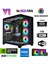 Sword X170 I5 14400F 32GB Ram 1tb M.2 Nvme SSD 8gb RTX5060 Sıvı Soğutmalı Masaüstü Oyuncu Bilgisayarı 1