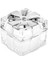 Candy Dekoratif Cam Lokumluk 7X7X5,2 cm 1