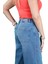 Koyu Mavi Geniş Paça Jeans 3