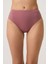 Bordo Yüksek Bel Bikini Altı Sporty Bottom 1