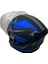 Jk Kask Yarım Vizörlü Mat Siyah Mavi M 4