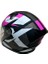 Jk Kask Yarım Vizörlü Mat Siyah Pembe M 2