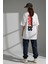 Unisex Ferrari SF1000 Baskılı Oversize Pamuklu Tshirt 1